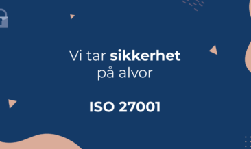 Vi tar sikkerhet på alvor